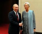 Лагард встретилась с Путиным и обсудила устойчивость российской экономики